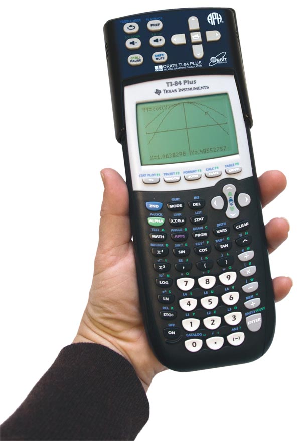 Eigenwijs druiven Soms soms Orion TI-84 Plus – Talking Graphing Calculator – Orbit Research