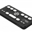 Right side Isometric view of the Orbit Speak showcasing the Perkins Style keyboard, USB C Charging port and Panning Keys