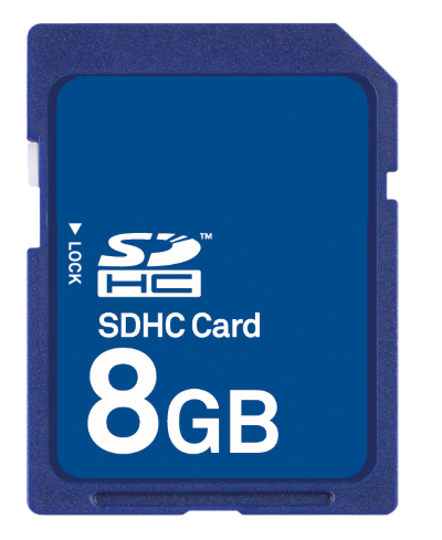 SD Card – 8GB