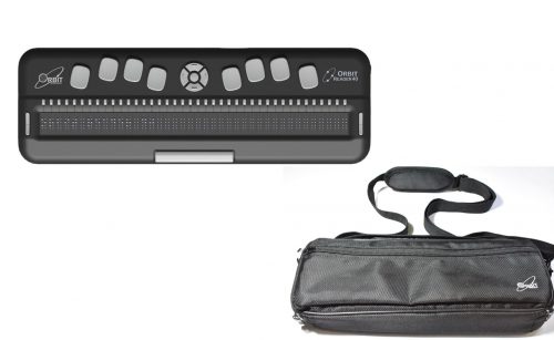 Orbit Reader 40 and Padded Carrying Case Bundle