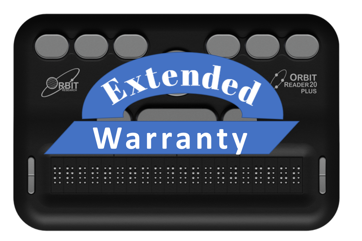 Extended Warranty for Orbit Reader 20 Plus