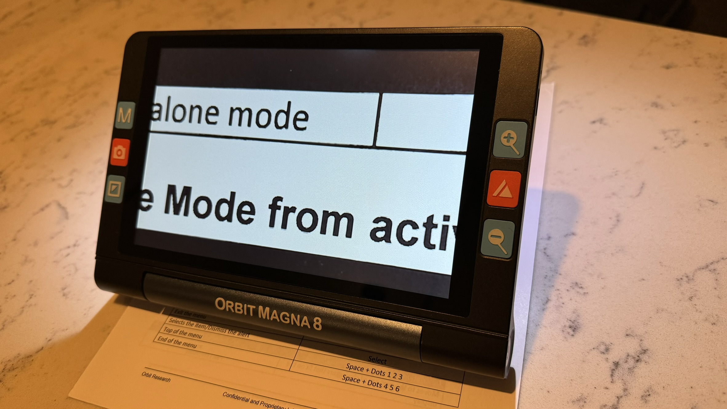 Orbit Magna 8 – Handheld Electronic Magnifier - Image 4